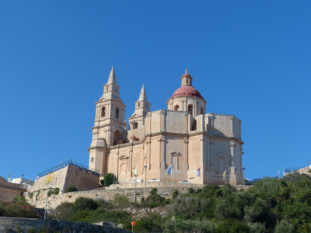 Malta, Bažnyčia, Pastatas, Apie Melieha, Nemokamos Nuotraukos,  Nemokama Licenzija