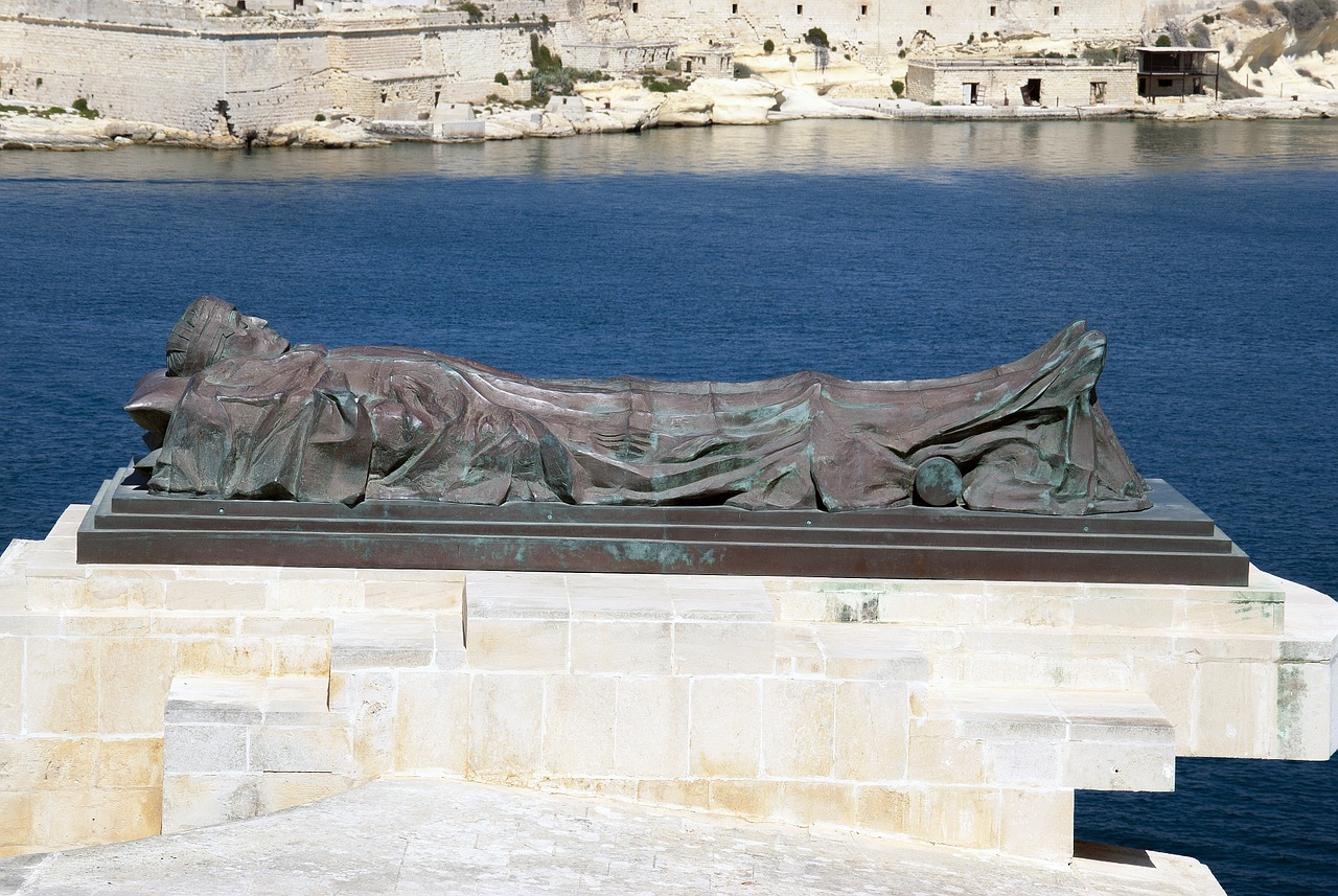 Malta, Wwii, Paminklas, Paminklas, Skulptūra, Valeta, Didysis Uostas, Nemokamos Nuotraukos,  Nemokama Licenzija