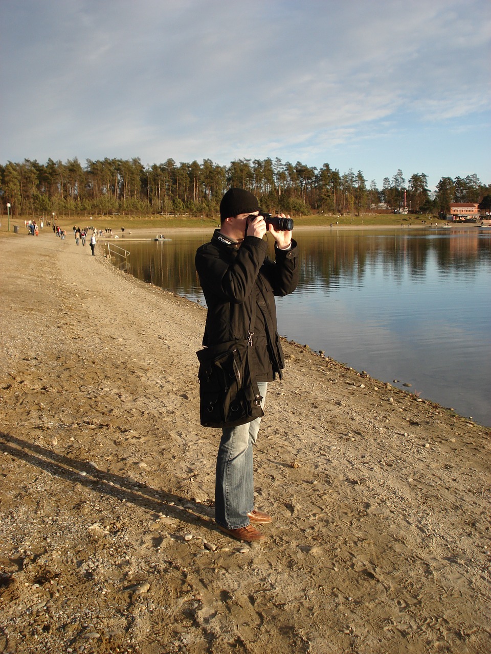 Vyras, Fotografas, Ežeras, Nemokamos Nuotraukos,  Nemokama Licenzija