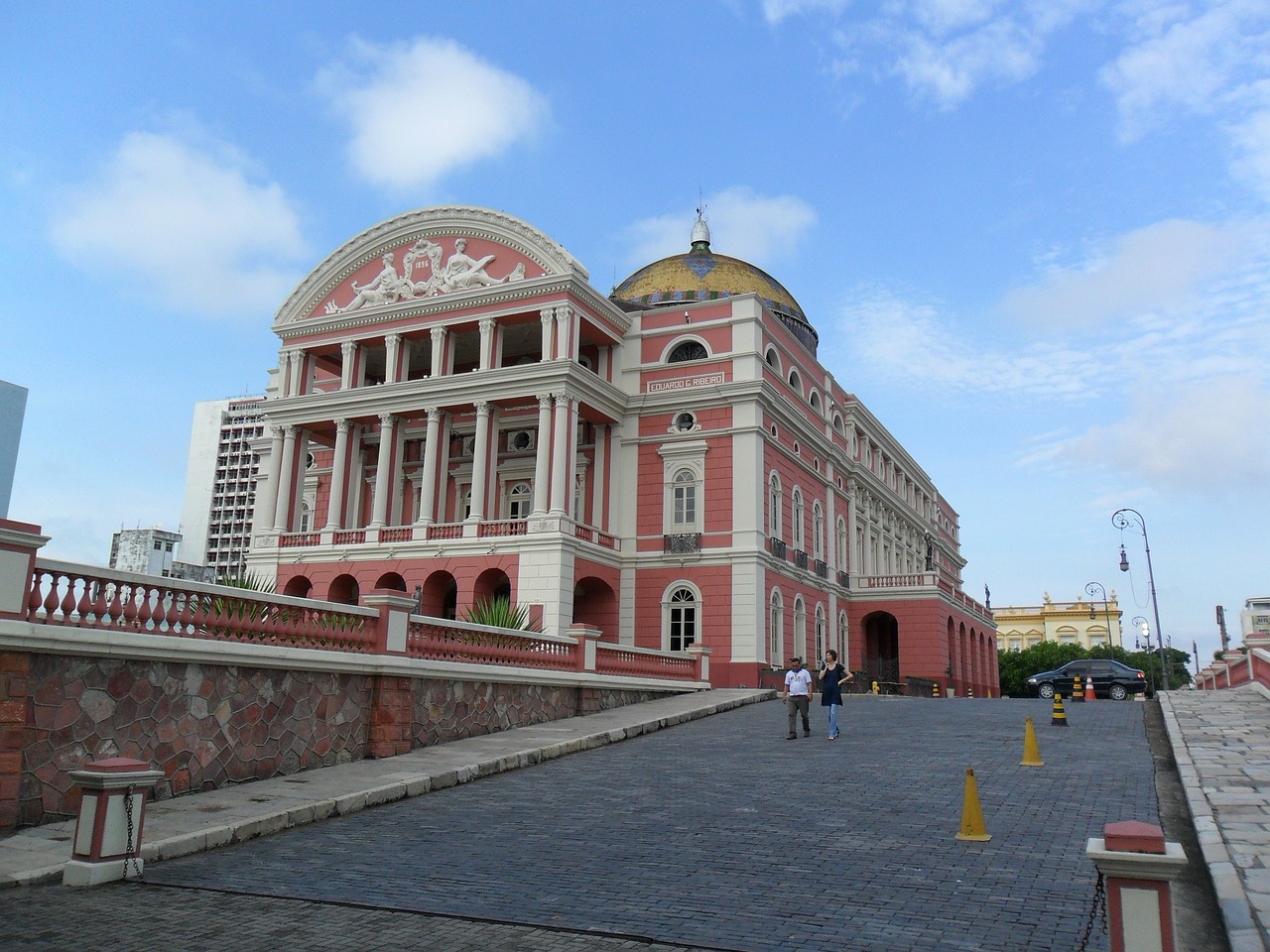 Manaus, Brazilija, Kaučiuko Teatras, Nemokamos Nuotraukos,  Nemokama Licenzija