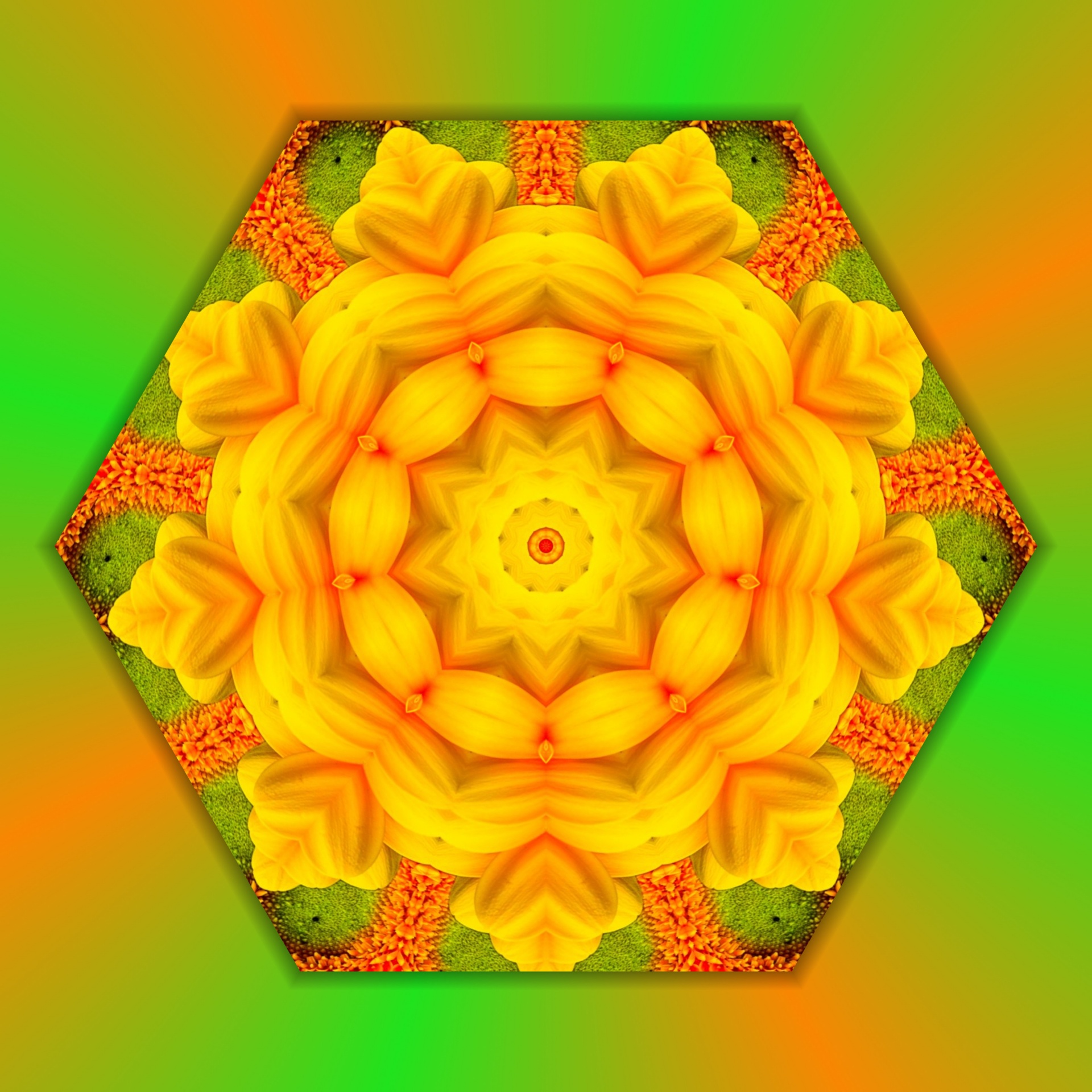 Mandala,  Scrapbooking,  Fonas,  Popierius,  Gėlės,  Oranžinė,  Geltona,  Žalias,  Mandala Gėlė (1), Nemokamos Nuotraukos