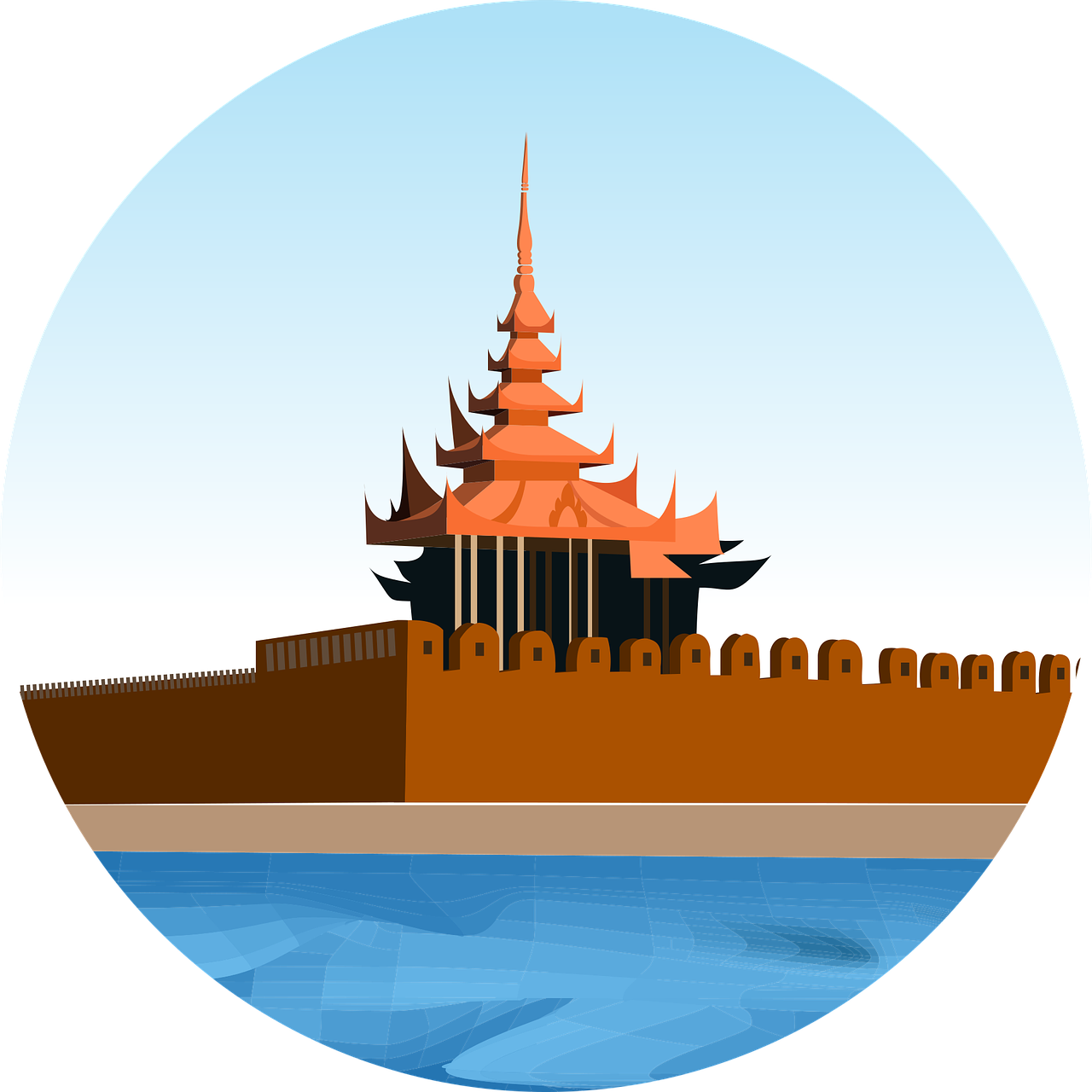 Mandalay Rūmai, Burmese, Grafinis Dizainas, Nemokama Vektorinė Grafika, Nemokamos Nuotraukos,  Nemokama Licenzija