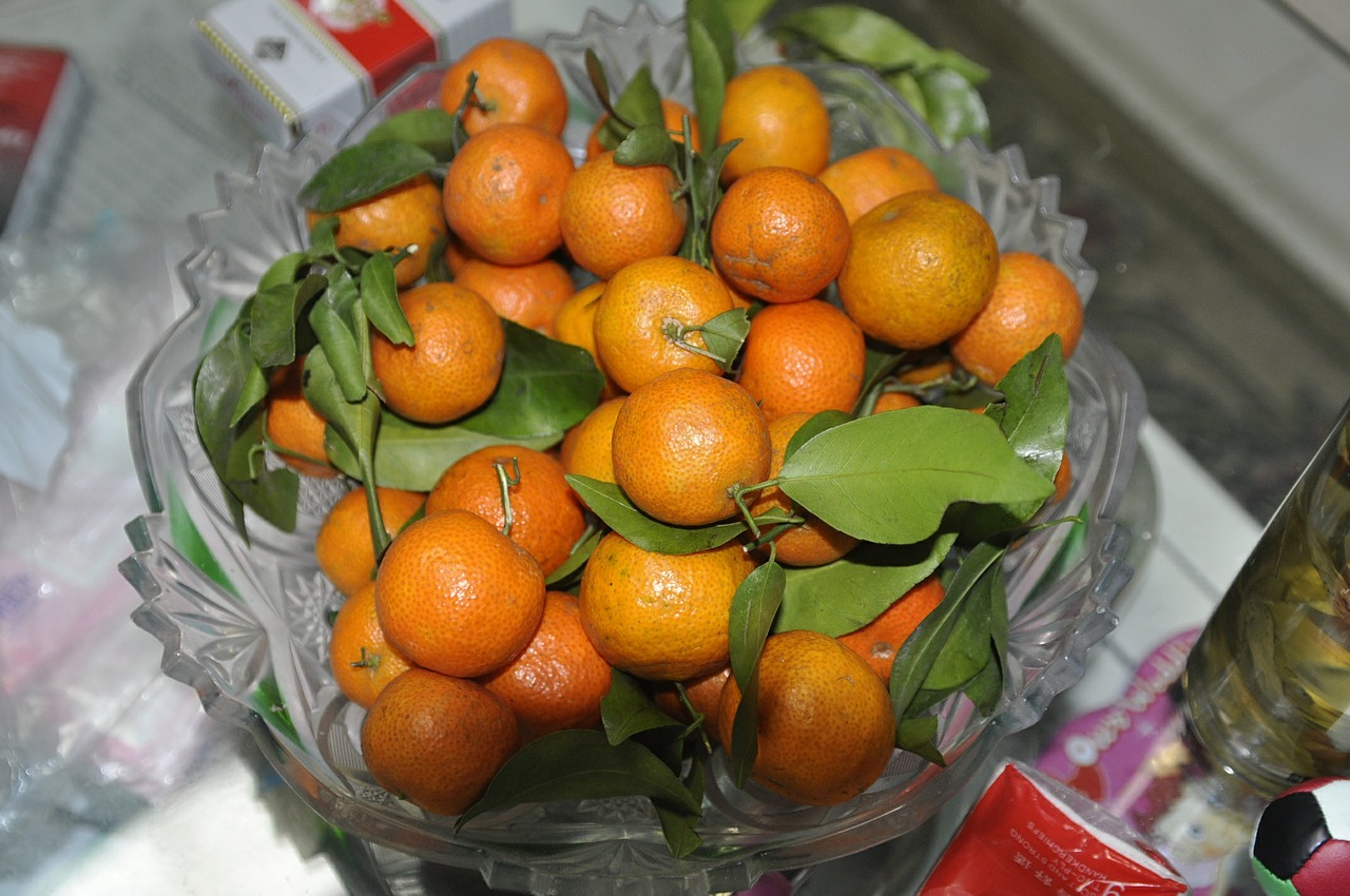 Mandarinas Apelsinas, Kinų Naujieji Metai, Naujieji Metai, Nemokamos Nuotraukos,  Nemokama Licenzija