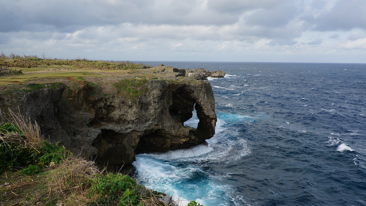 Manza-Mo, Uolos, Papludimys, Okinawa Prefektūra, Nemokamos Nuotraukos,  Nemokama Licenzija