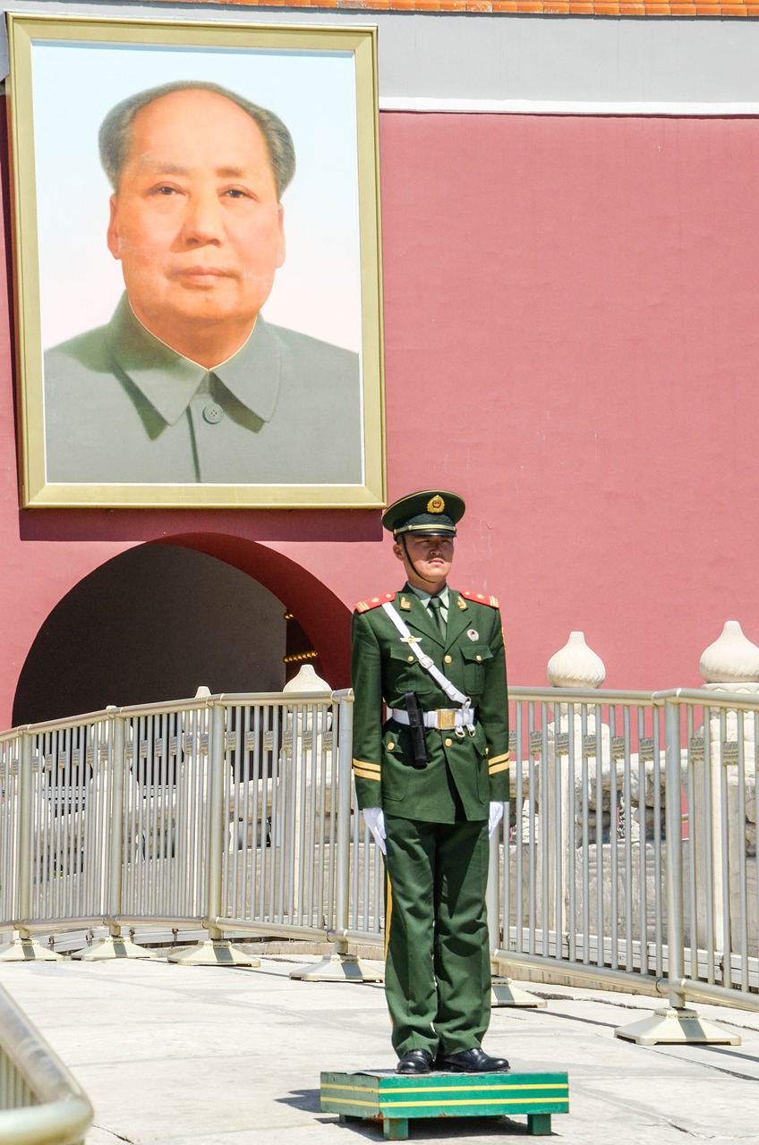 Mao Zedong, Tiananmen Aikštė, Apsauginis, Nemokamos Nuotraukos,  Nemokama Licenzija