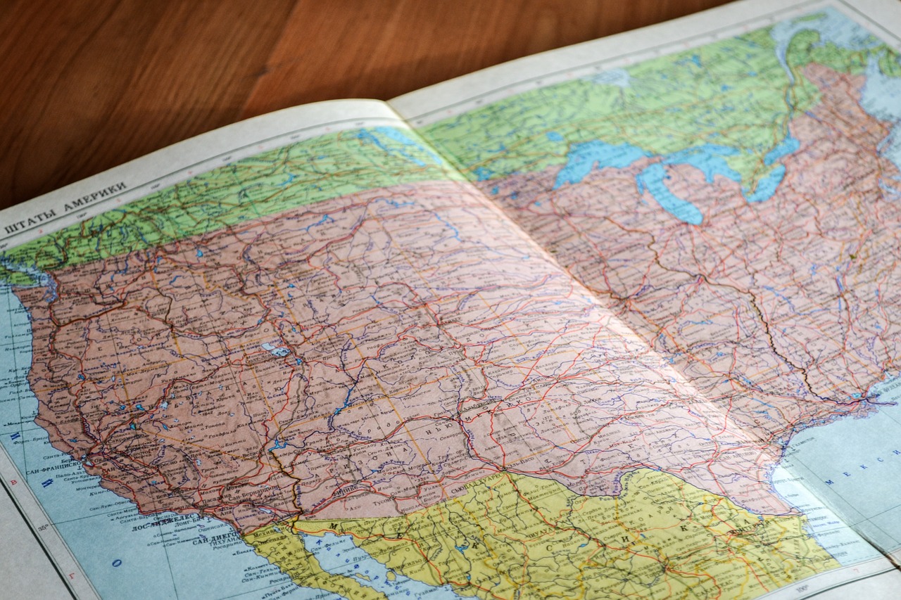 Žemėlapis, Usa Map, Usa, United, Valstijos, Amerikietis, Jungtinės Valstijos, Jungtinės Valstijos Žemėlapis, Geografija, Šalis