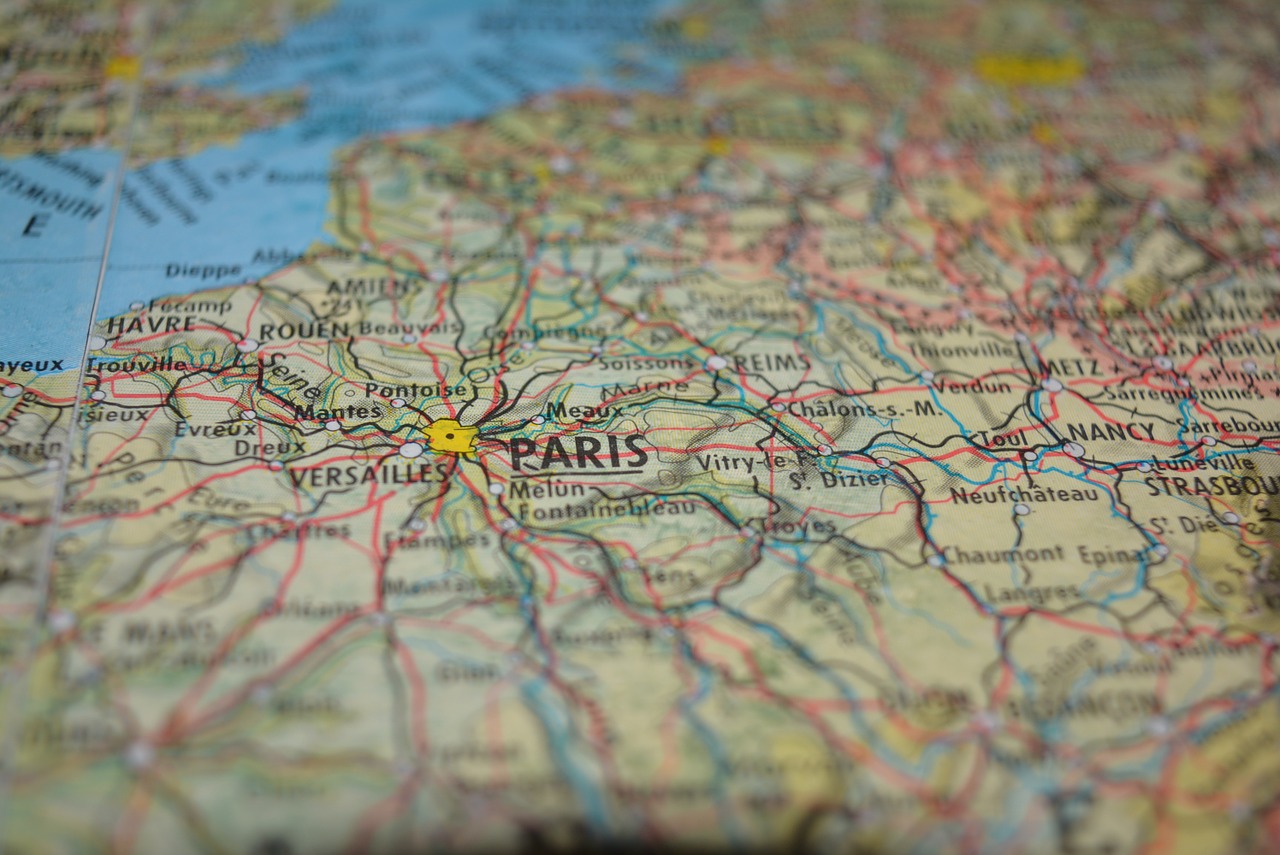 Žemėlapis, Paris, Uždaryti, Nemokamos Nuotraukos,  Nemokama Licenzija