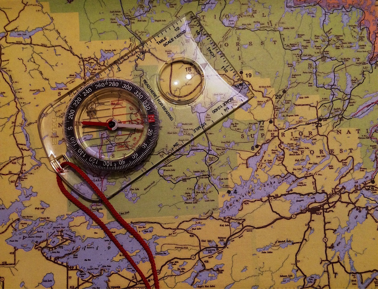 Žemėlapis, Kompasas, Navigacija, Nemokamos Nuotraukos,  Nemokama Licenzija