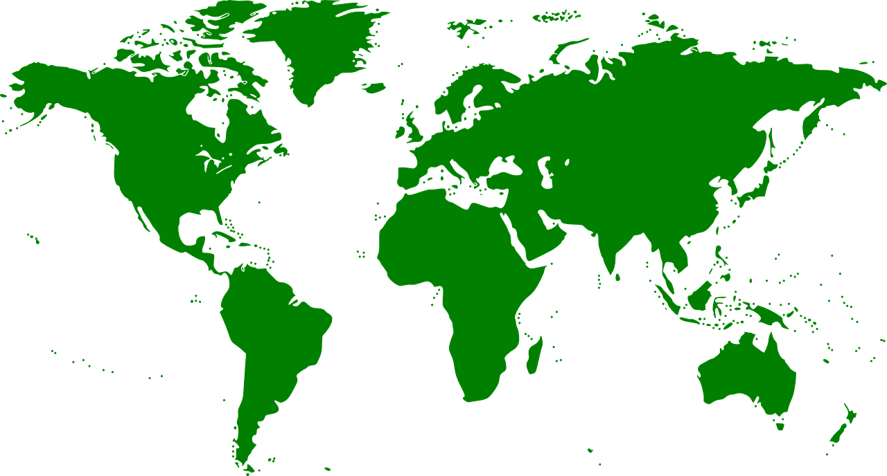 Žemėlapis, Pasaulis, Gaublys, Žemė, Planeta, Žemynai, Žalias, Nemokama Vektorinė Grafika, Nemokamos Nuotraukos,  Nemokama Licenzija