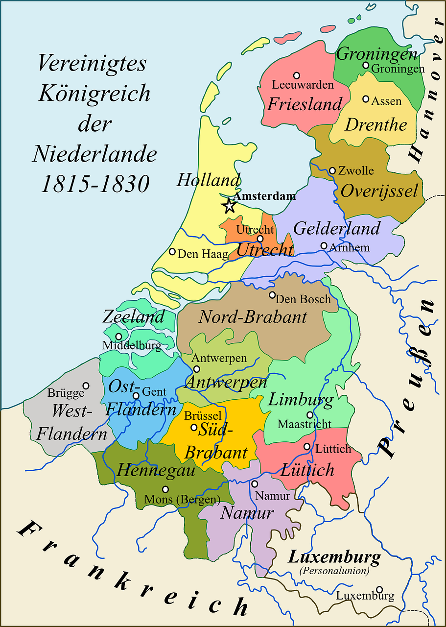 Žemėlapis, Nyderlandai, Karalystė, Istorija, Šalis, Geografija, Kartografija, Holland, Tauta, United