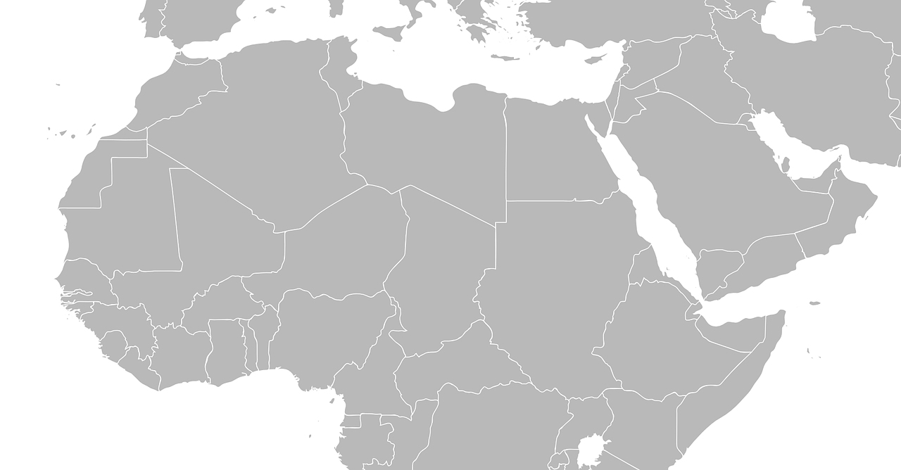 Žemėlapis,  Arabas,  Lygos,  Sienos,  Valstijos,  Afrika,  Šalis,  Geografija,  Kartografija,  Nemokama Vektorinė Grafika