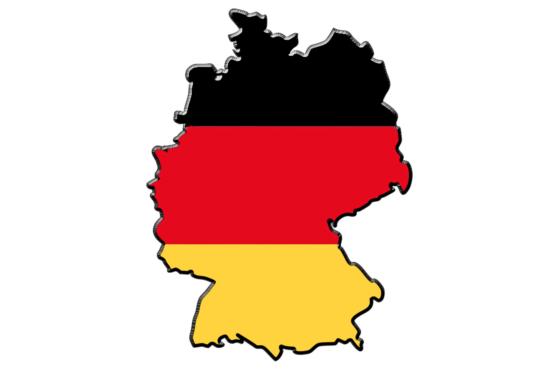 Žemėlapis,  Vėliava,  Vokiečių,  Modeliavimas,  Valstybė,  Žemėlapį & Nbsp,  Vokietiją,  Perspektyva,  Balta,  Šiaurė