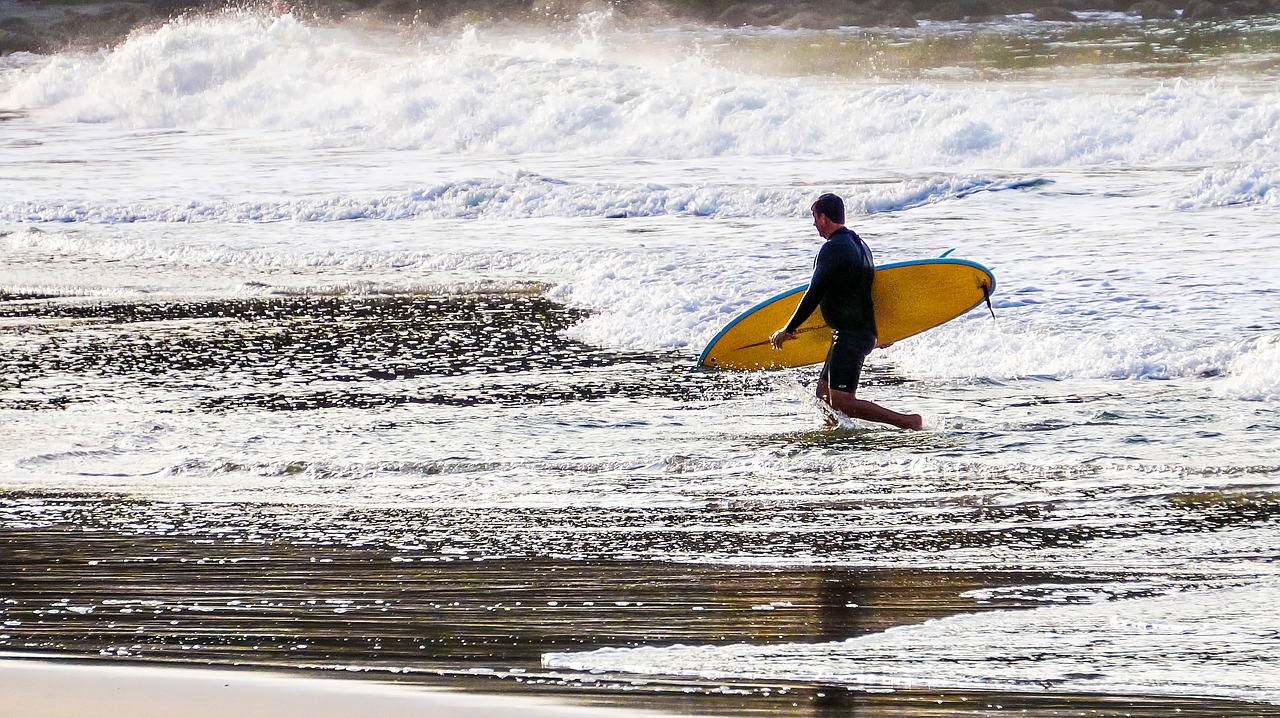 Mar, Papludimys, Smėlis, Litoral, Bangos, Putos, Naršyti, Surfer, Beira Mar, Sol