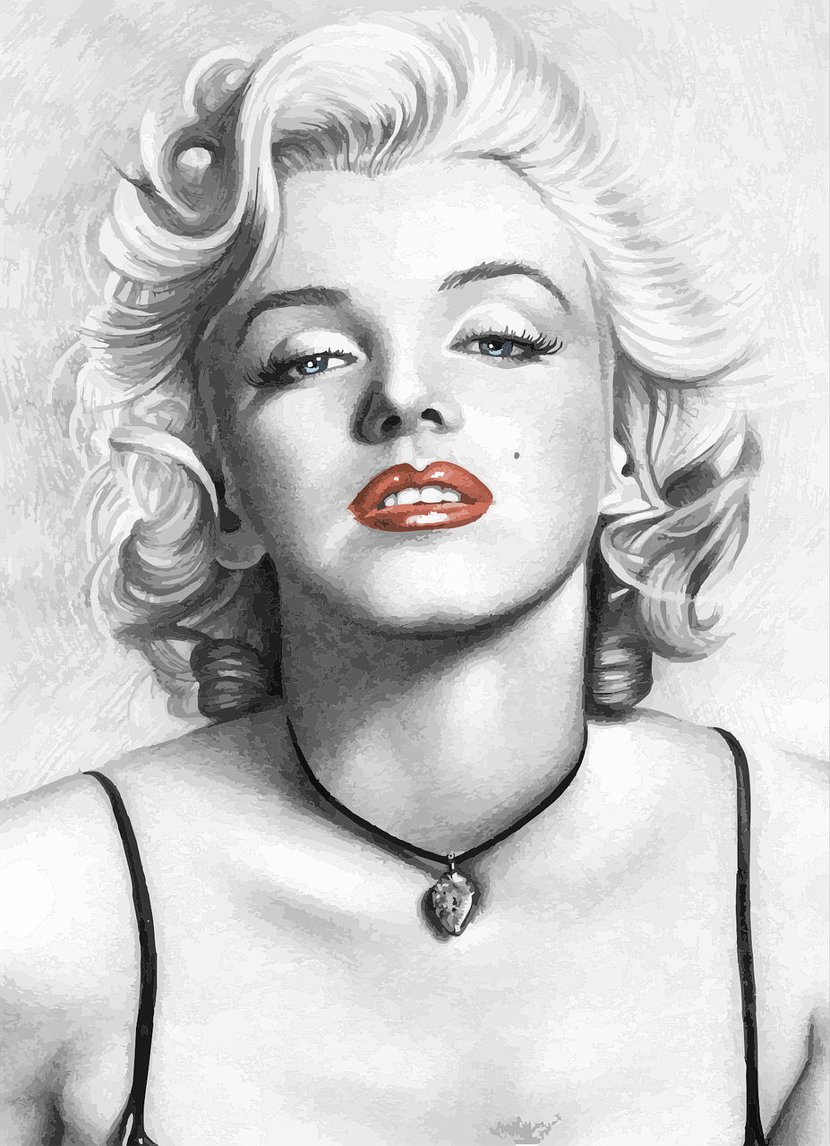 Marilyn Monroe, Aktorė, Kinas, Moteris, Nemokama Vektorinė Grafika, Nemokamos Nuotraukos,  Nemokama Licenzija