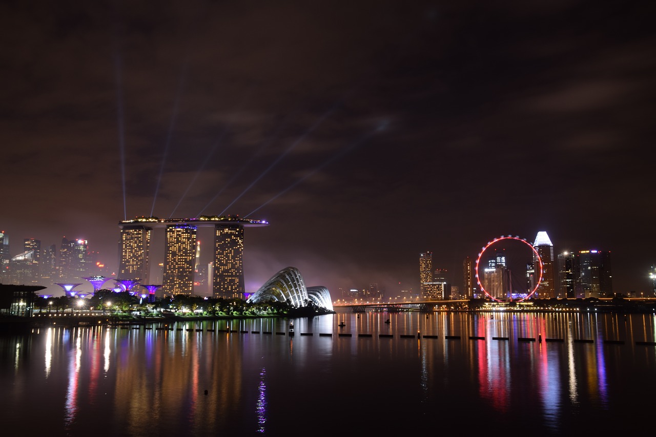 Marina Bay, Singapūras, Orientyras, Panorama, Kranto, Nemokamos Nuotraukos,  Nemokama Licenzija