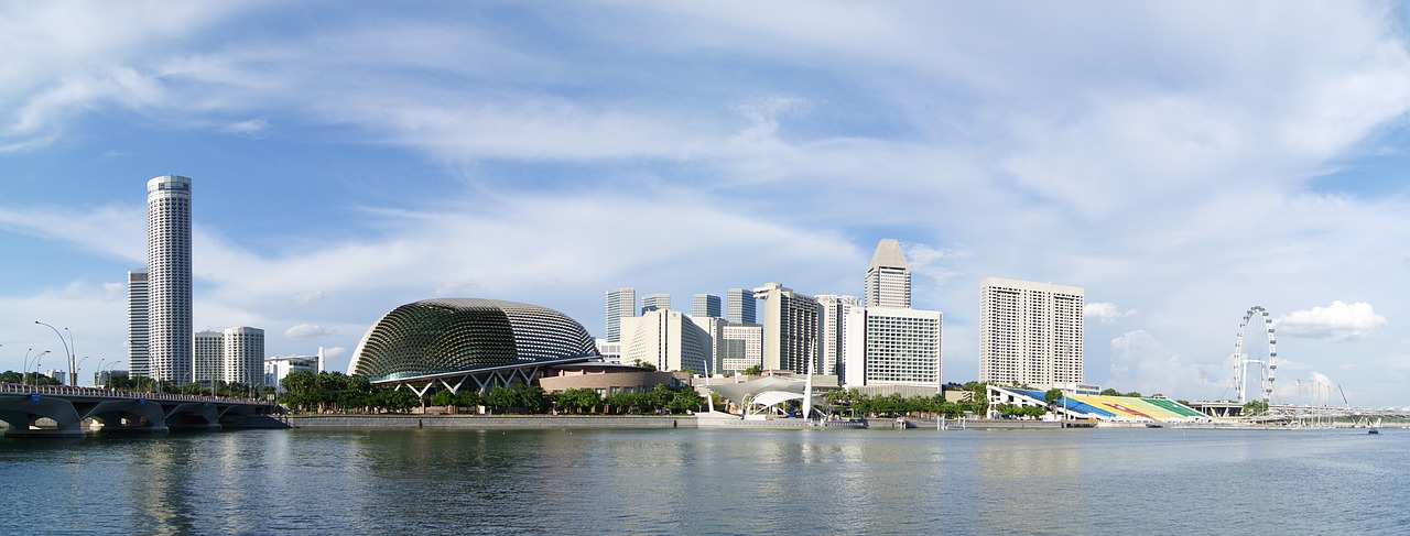 Marina Centras, Singapūras, Centro, Architektūra, Vanduo, Miestas, Panorama, Verslas, Centras, Miesto Panorama