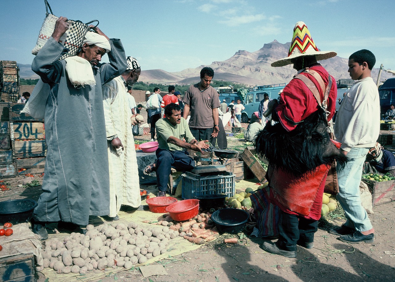 Maroc, Turgus, Derėtis, Nemokamos Nuotraukos,  Nemokama Licenzija