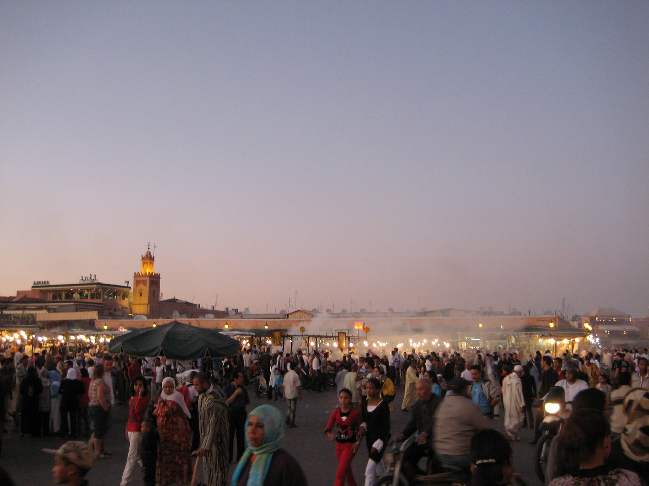 Marrakechas, Miesto Centras, Medina, Abendstimmung, Nemokamos Nuotraukos,  Nemokama Licenzija