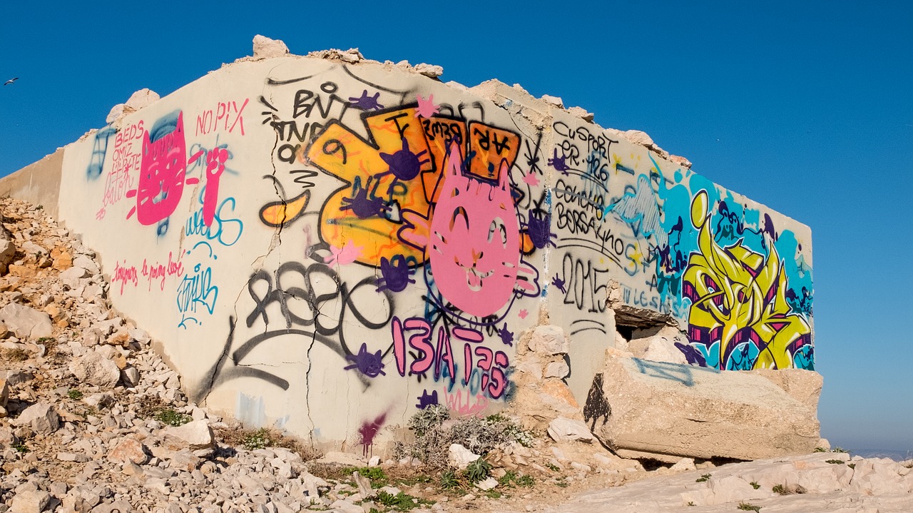 Marseille, Bunkeris, Kalanque, Grafiti, Žyma, Nemokamos Nuotraukos,  Nemokama Licenzija