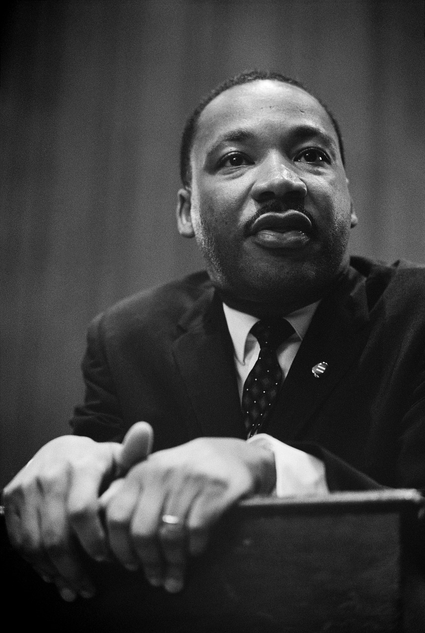 Martinas Liuteris Kingas, Spaudos Konferencija, Juoda, 1964, Vyras, Segregacija, Rasizmas, Amerikietis, Usa, Afroamerikietis