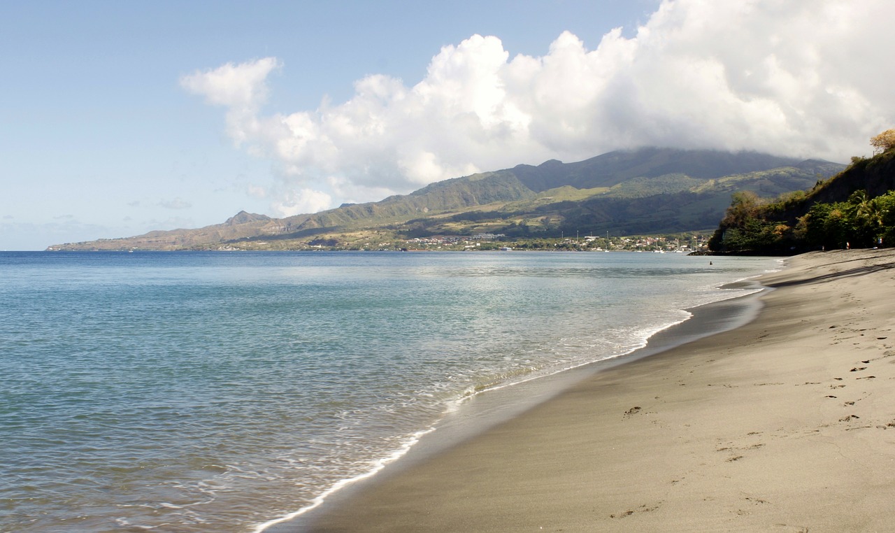 Martinique Nulupti, Vandenynas, Sala, Papludimys, Jūra, Karibai, Nemokamos Nuotraukos,  Nemokama Licenzija