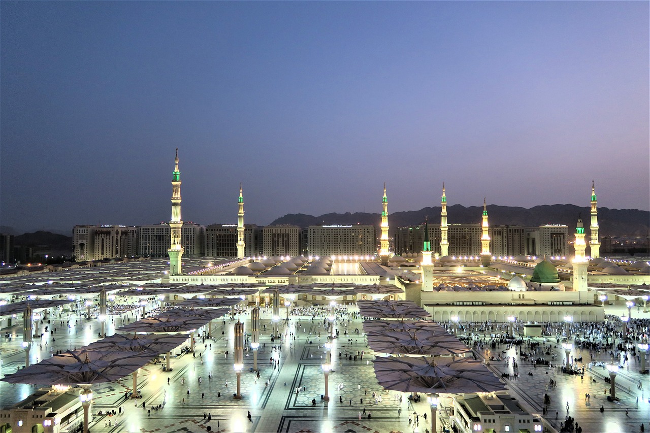 Masjid Nabawi,  Medina,  Aš Į Mediną,  Miestas,  Kelionė,  Architektūra, Nemokamos Nuotraukos,  Nemokama Licenzija