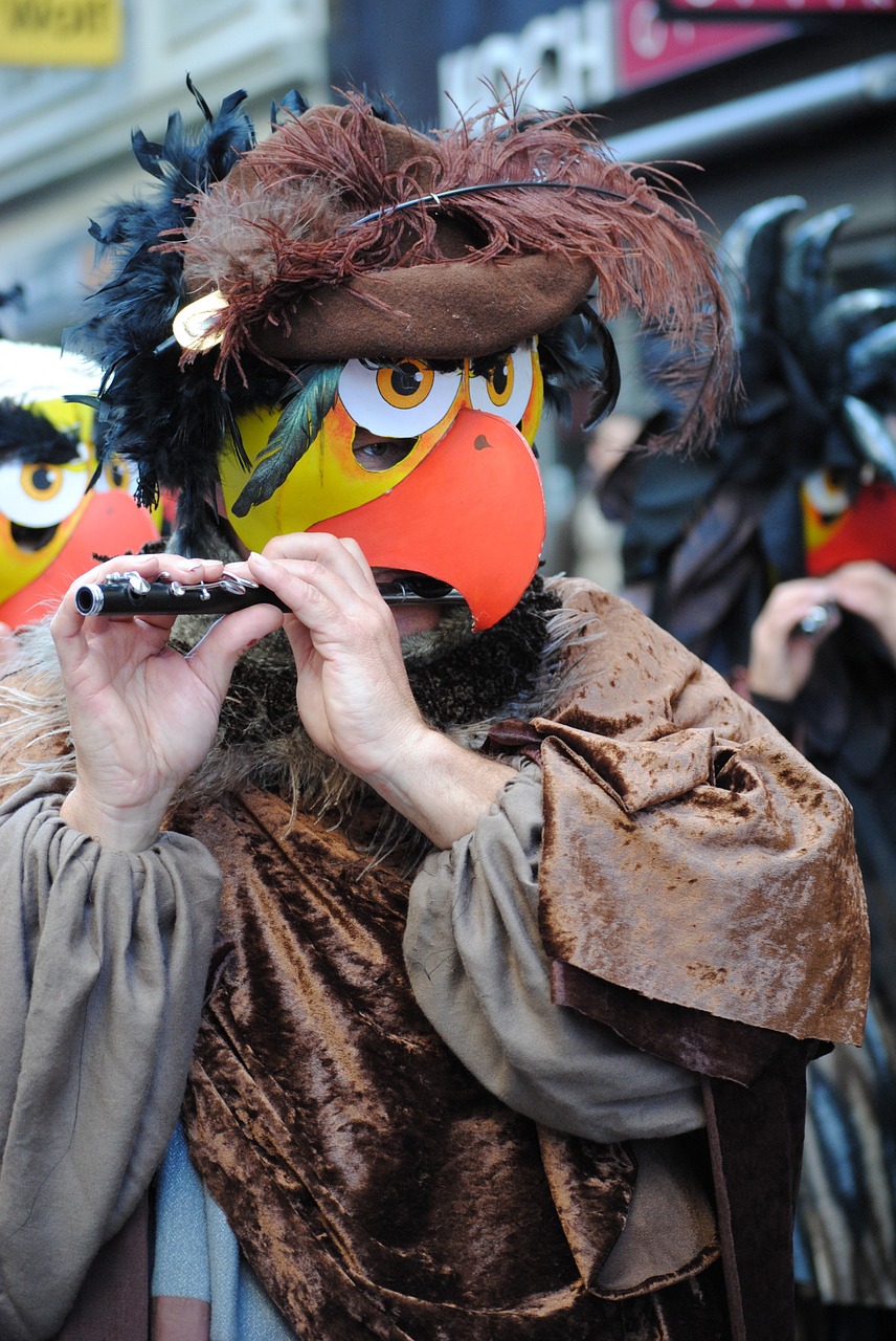 Kaukė,  Piccolo,  Karnavalas,  Basel Fasnacht 2015, Nemokamos Nuotraukos,  Nemokama Licenzija