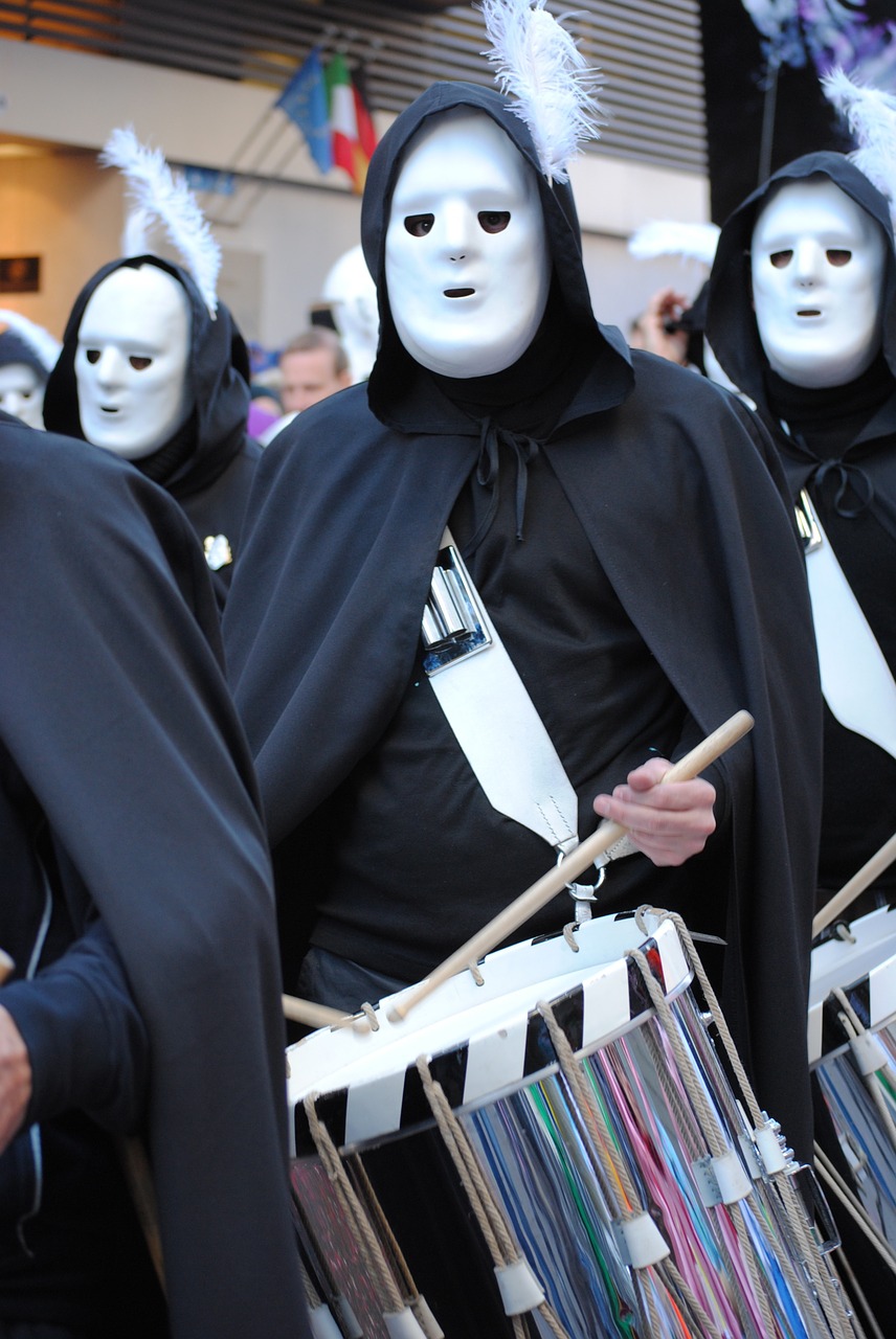 Kaukė,  Tambūras,  Karnavalas,  Basel Fasnacht 2015, Nemokamos Nuotraukos,  Nemokama Licenzija