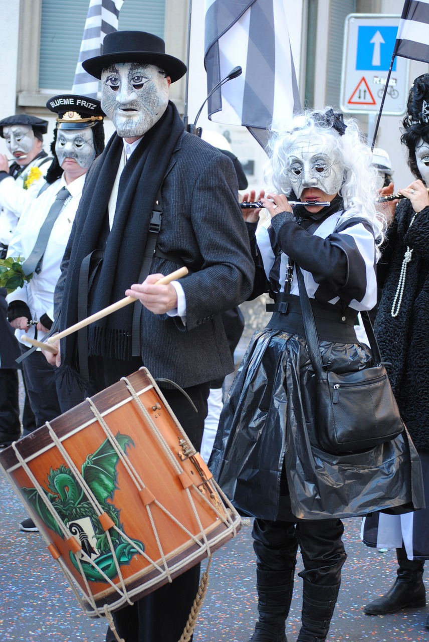 Kaukės,  Tambūras,  Whistler,  Piccolo,  Karnavalas,  Basel Fasnacht 2015, Nemokamos Nuotraukos,  Nemokama Licenzija