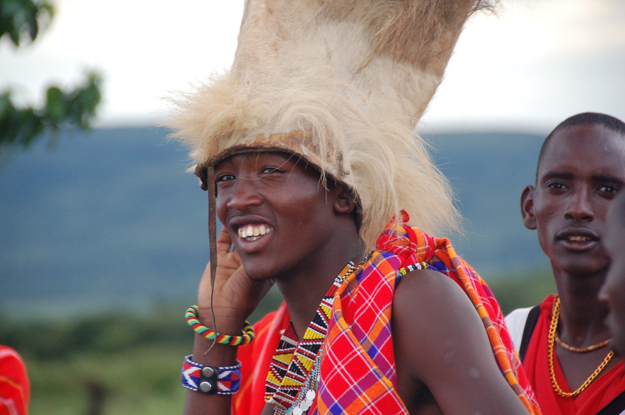 Masaj, Suknelė, Kenya, Kaimas, Berniukas, Afrika, Vietos Gyventojai, Gentis, Vaikas, Nemokamos Nuotraukos