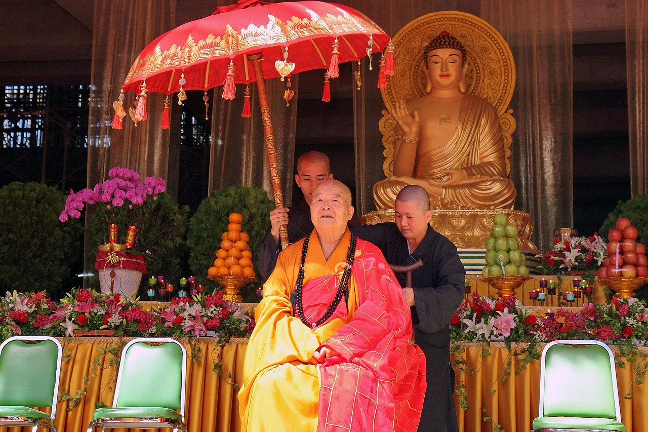 Meistras Hsing Yun, Budizmas, Žinomas Vienuolis, Puja, Nemokamos Nuotraukos,  Nemokama Licenzija