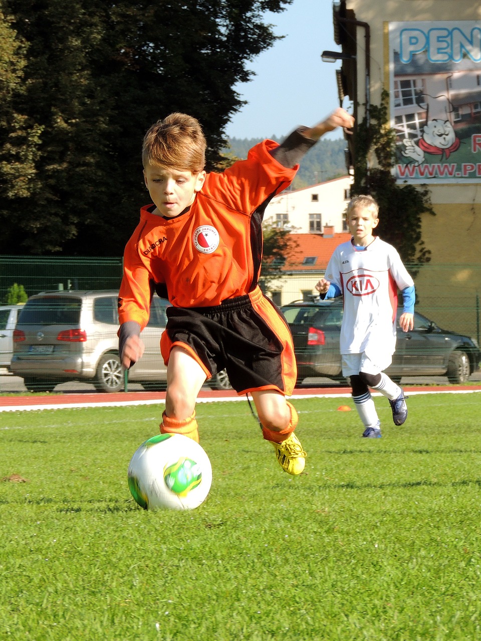 Rungtynės, Žaidimas, Rutulys, Futbolas, Sportas, Vaikas, Žaidėjai, Futbolininkas, Futbolas, Nemokamos Nuotraukos