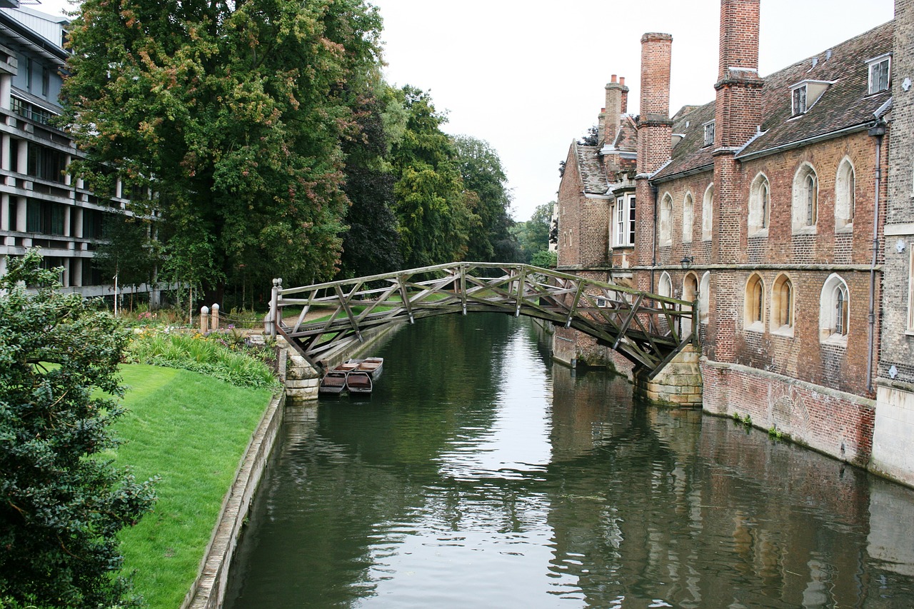 Matematinis Tiltas, Kanalas, Cambridge, Anglija, Nemokamos Nuotraukos,  Nemokama Licenzija