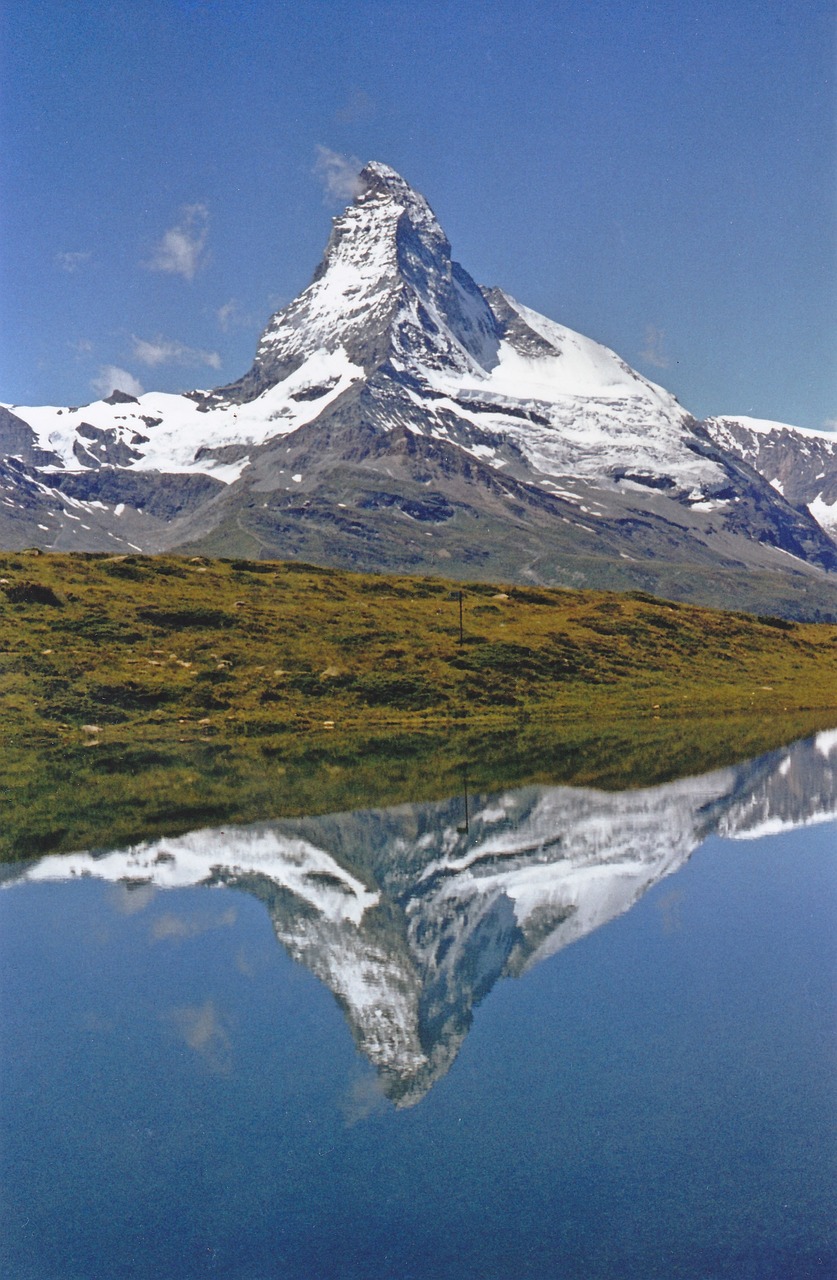 Matterhorn, Kalnas, Zermatt, Alpių, Šveicarija, Kraštovaizdis, Valais, Serija 4000, Alpinizmas, Lipti