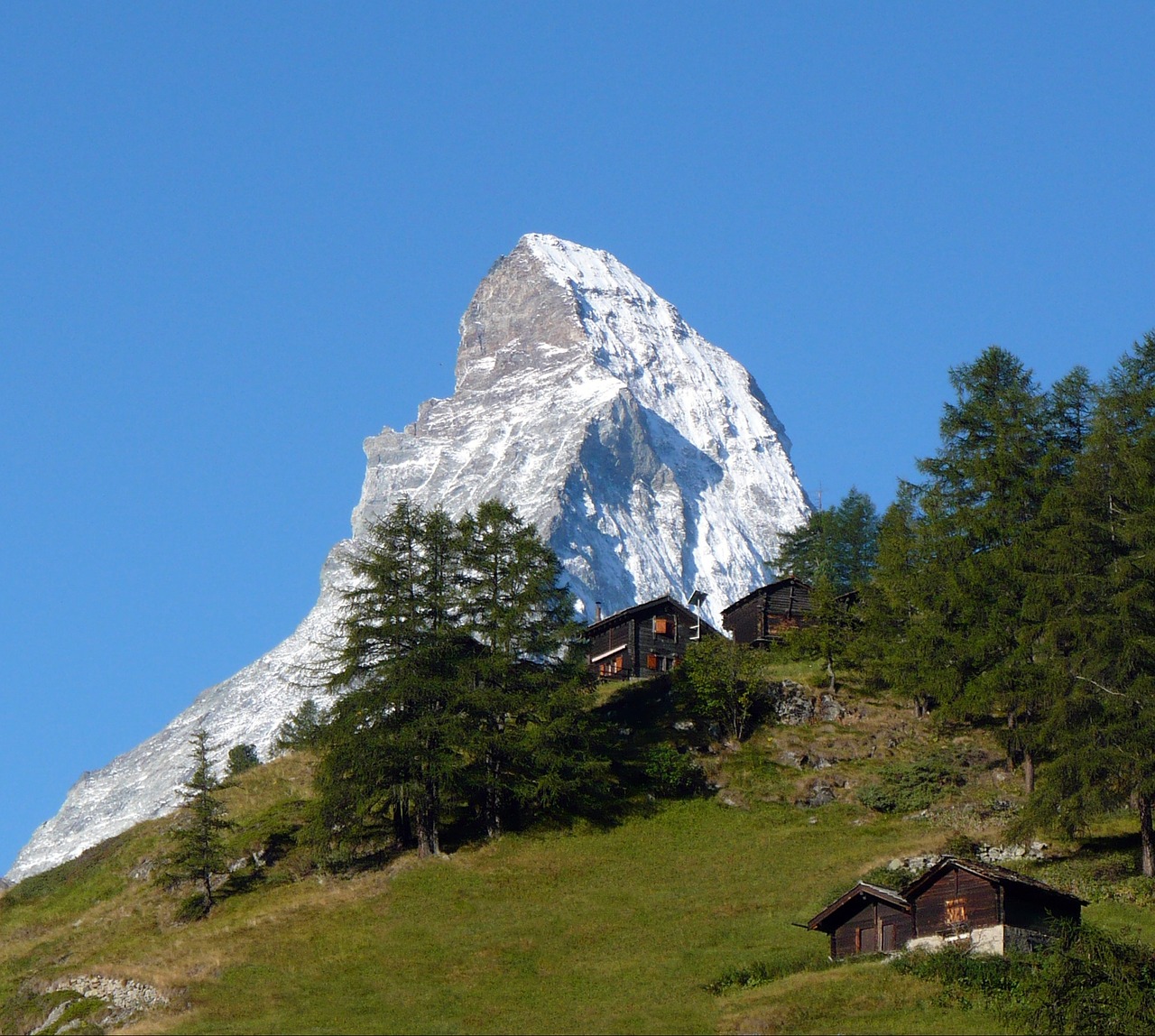 Matterhorn, Kalnas, Šveicarija, Kraštovaizdis, Piko, Aukščiausiojo Lygio Susitikimas, Lauke, Nemokamos Nuotraukos,  Nemokama Licenzija