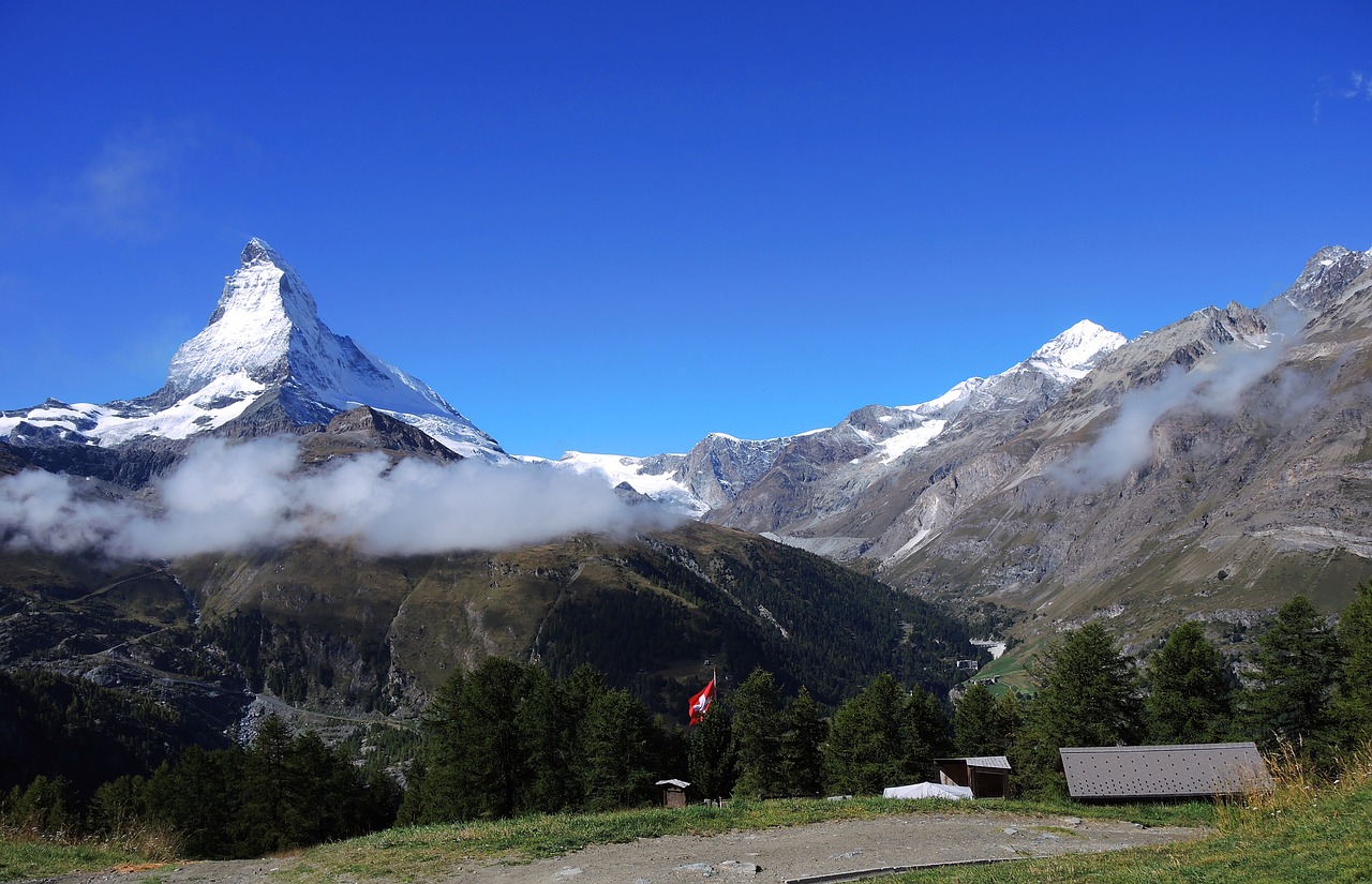 Matterhorn, Šveicarija, Swiss Alps, Nemokamos Nuotraukos,  Nemokama Licenzija