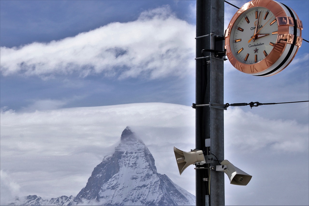 Matterhorn,  Kelionė,  Niekas,  Laikrodis,  Omega,  Top,  Laikas,  Zermatt,  Kraštovaizdis,  Ne Iš Teismo