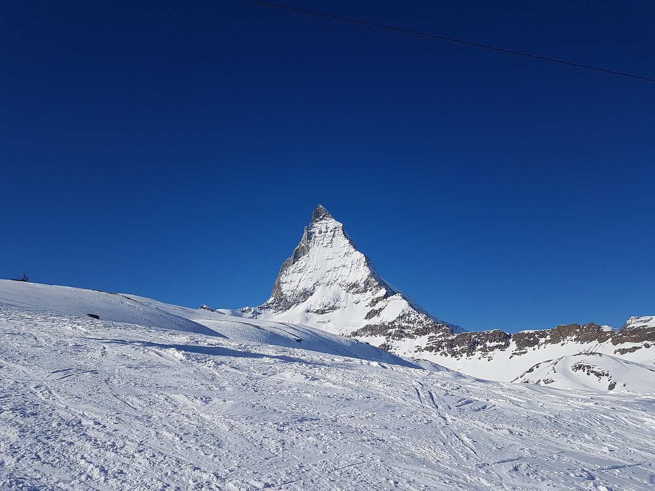 Matterhorn,  Šveicarija,  Toblerone Kalnų, Nemokamos Nuotraukos,  Nemokama Licenzija