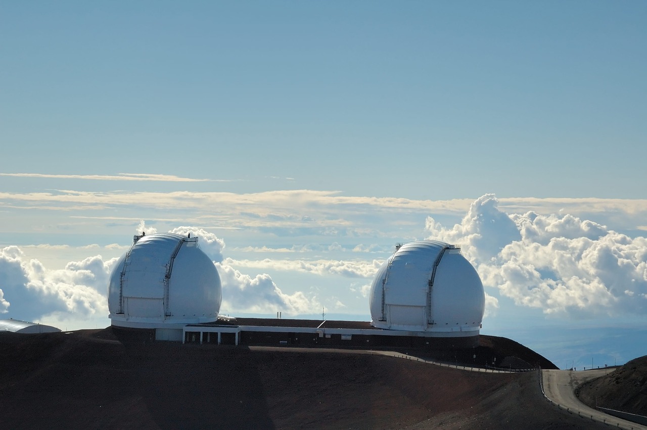 Mauna Kea, Hawaii, Aukščiausiojo Lygio Susitikimas, Teleskopas, Teleskopai, Keck, Astronomija, Didelis, Kalnas, Observatorija