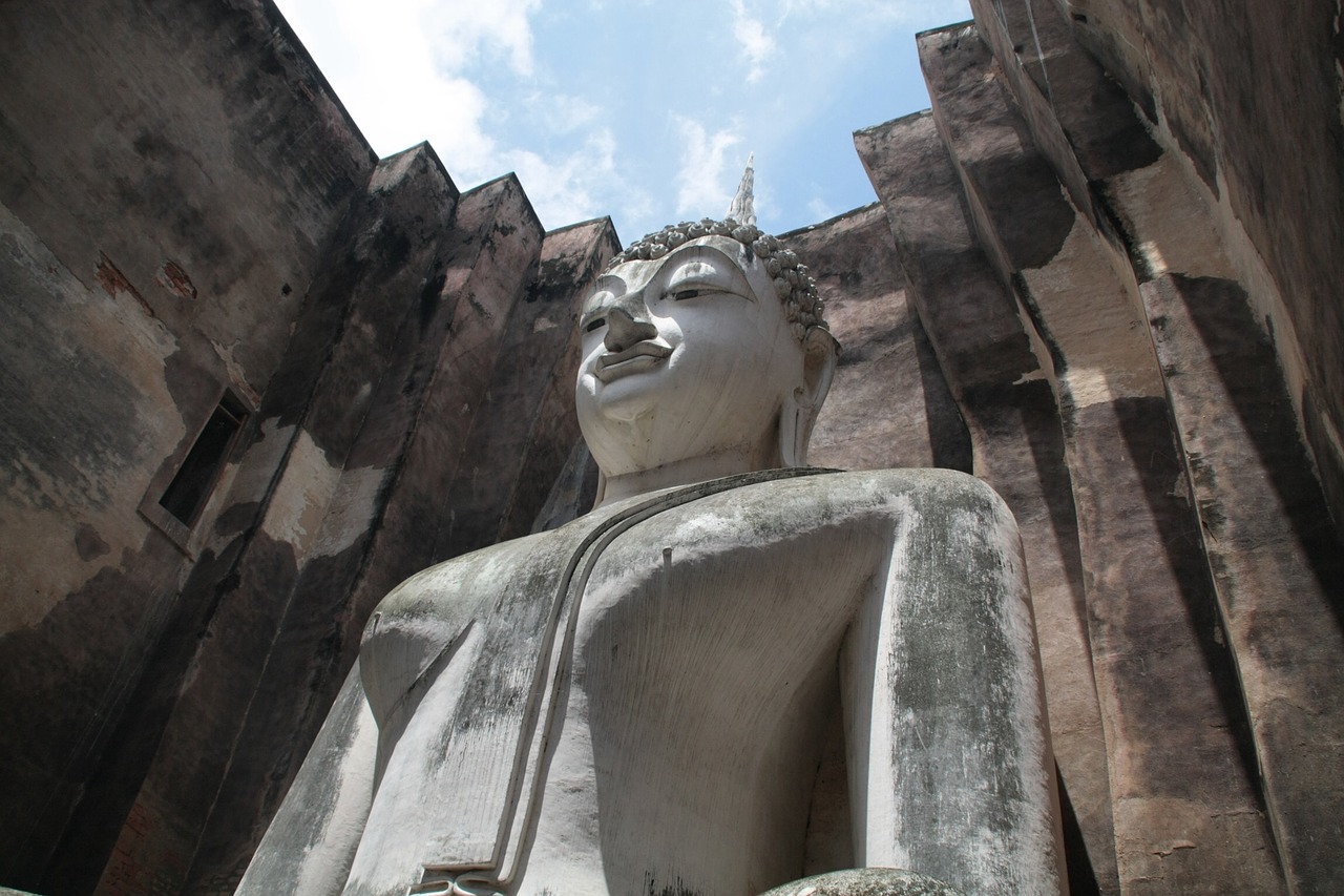 Gali Būti, Wat Si Chum, Sukhothai Istorinis Parkas, Nemokamos Nuotraukos,  Nemokama Licenzija
