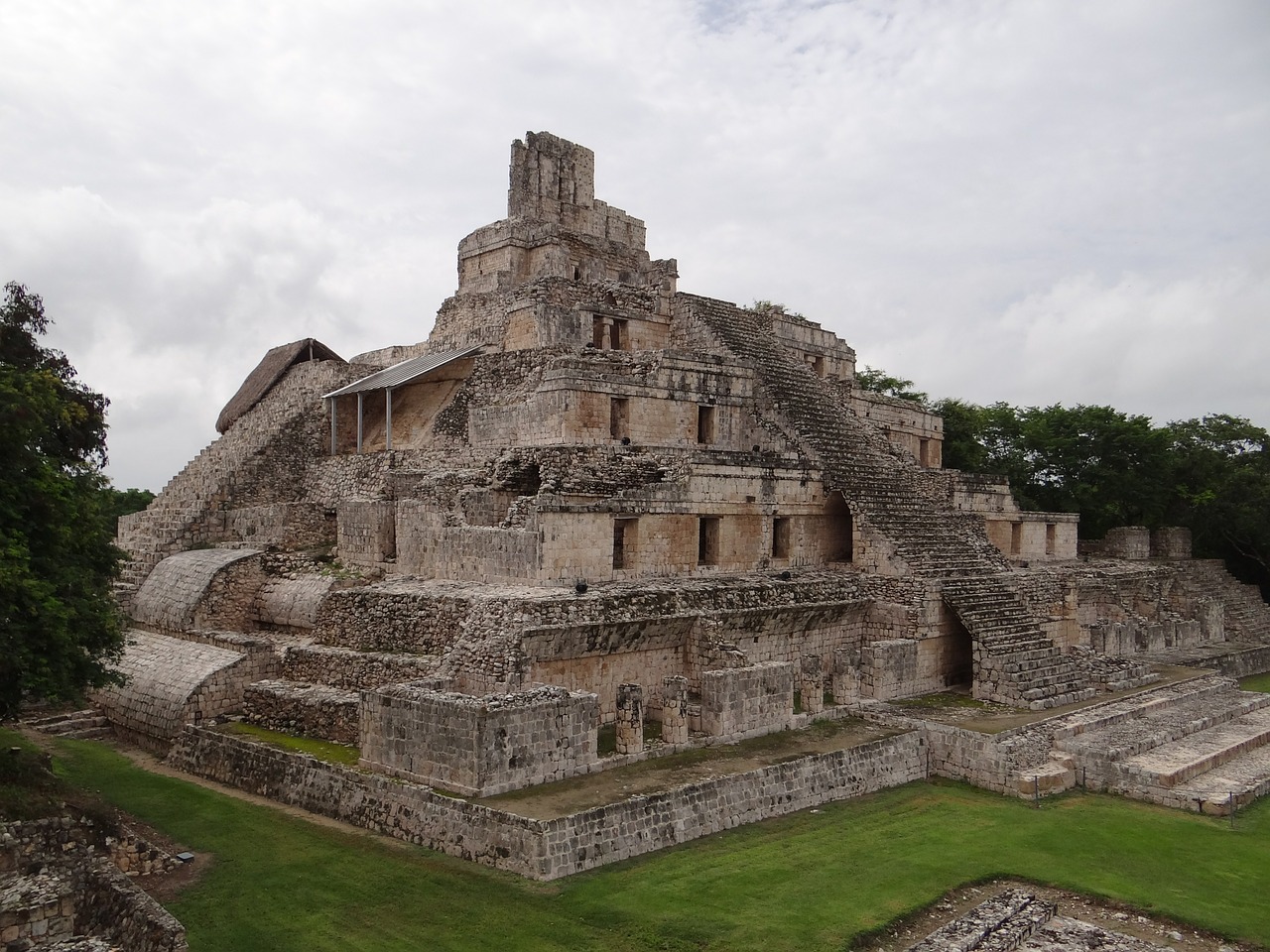 Maya, Mayan, Senovės, Meksika, Šventykla, Akmuo, Yukatanas, Meksikietis, Civilizacija, Piramidė