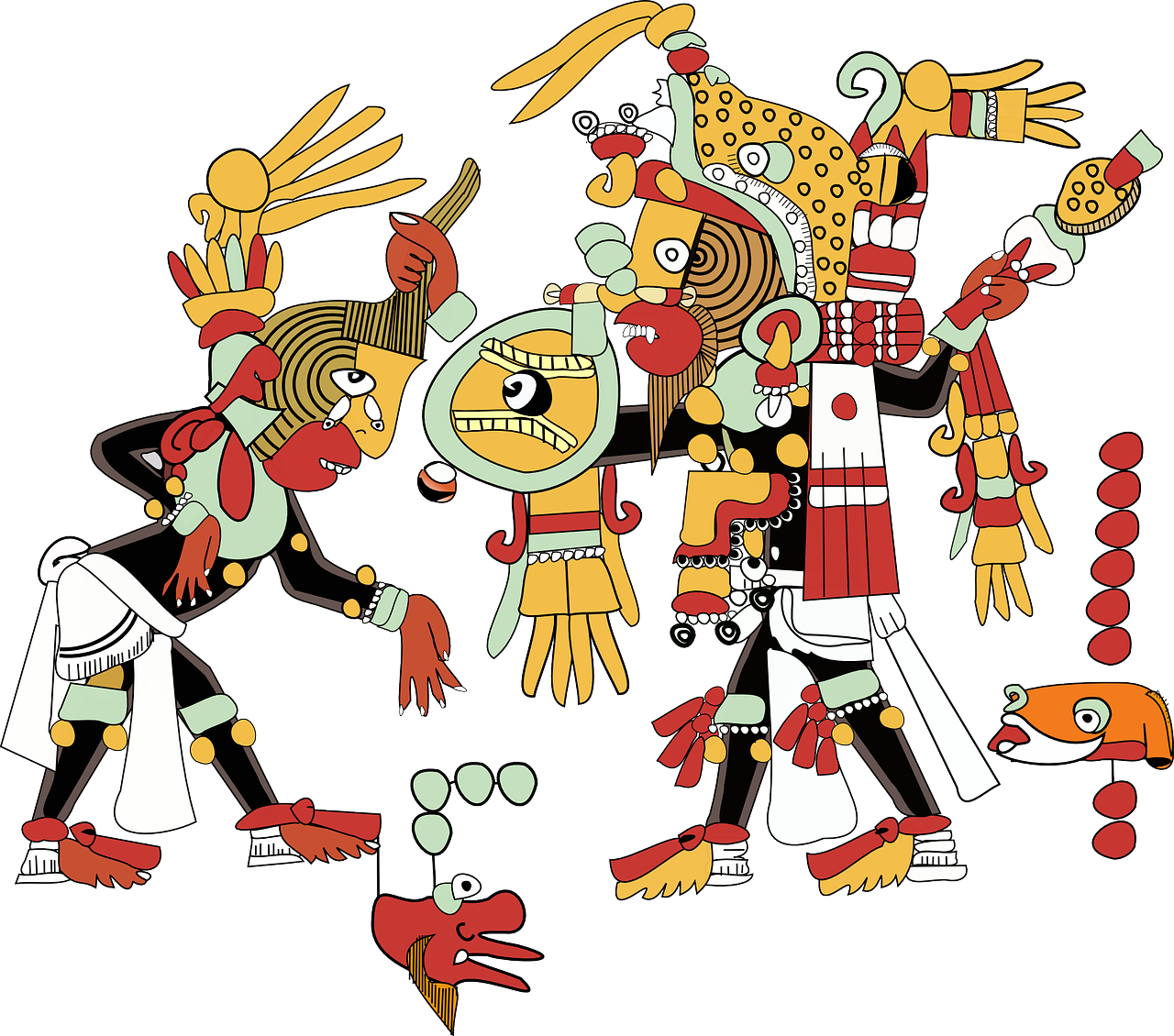 Mayan, Aztec, Inca, Meksikietis, Kultūra, Žmonės, Nemokama Vektorinė Grafika, Nemokamos Nuotraukos,  Nemokama Licenzija