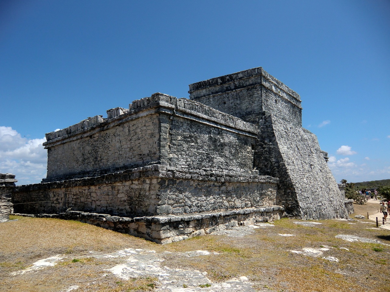 Mayan, Tulum, Meksika, Yukatanas, Šventykla, Archeologija, Karibai, Kelionė, Miestas, Senovės