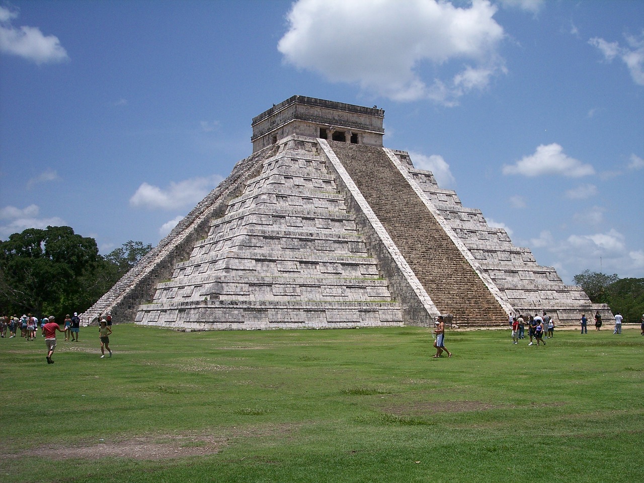 Mayan, Maya, Senovės, Meksika, Šventykla, Akmuo, Meksikietis, Yukatanas, Piramidė, Archeologija