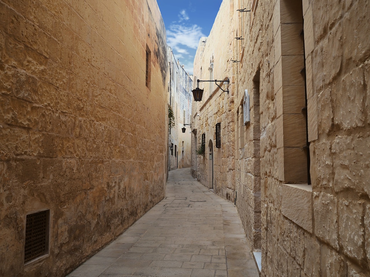 Mdina, Malta, Alėja, Valeta, Turizmas, Europa, Miestas, Architektūra, Senas, Maltiečių