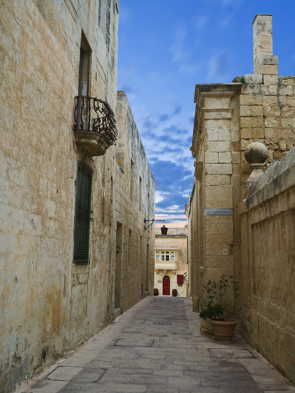 Mdina, Alėja, Medina, Malta, Valeta, Maltos Salos, Paveldas, Unesco, Turizmas, Turistinis