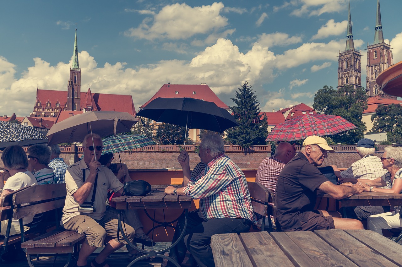 Tymai, Wrocław, Ostrów Tumski, Lenkija, Apatinė Silesia, Vokietija, Turistai, Kelionė, Aplankyti, Laivas