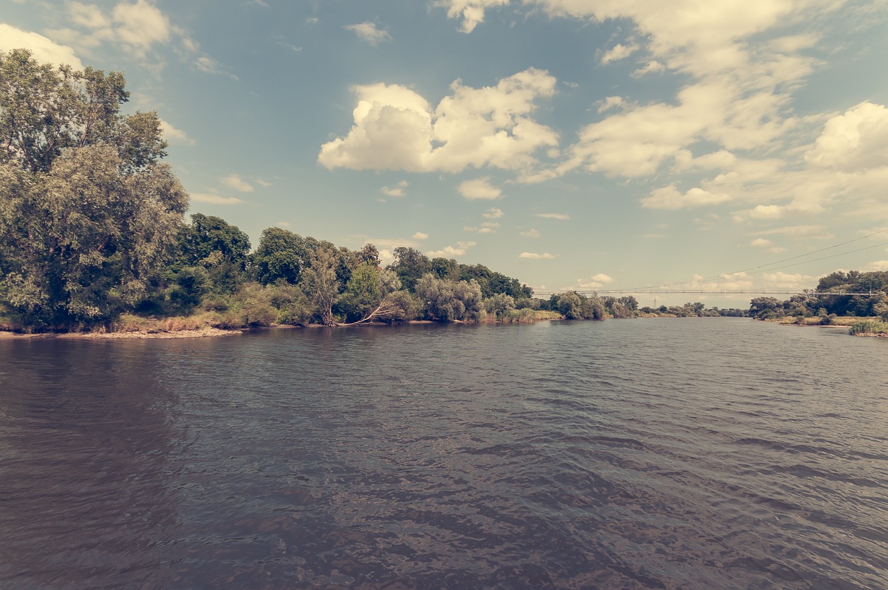 Tymai, Wrocław, Ostrów Tumski, Lenkija, Apatinė Silesia, Laivas, Kruizas, Rafting, Vasara, Pavasaris