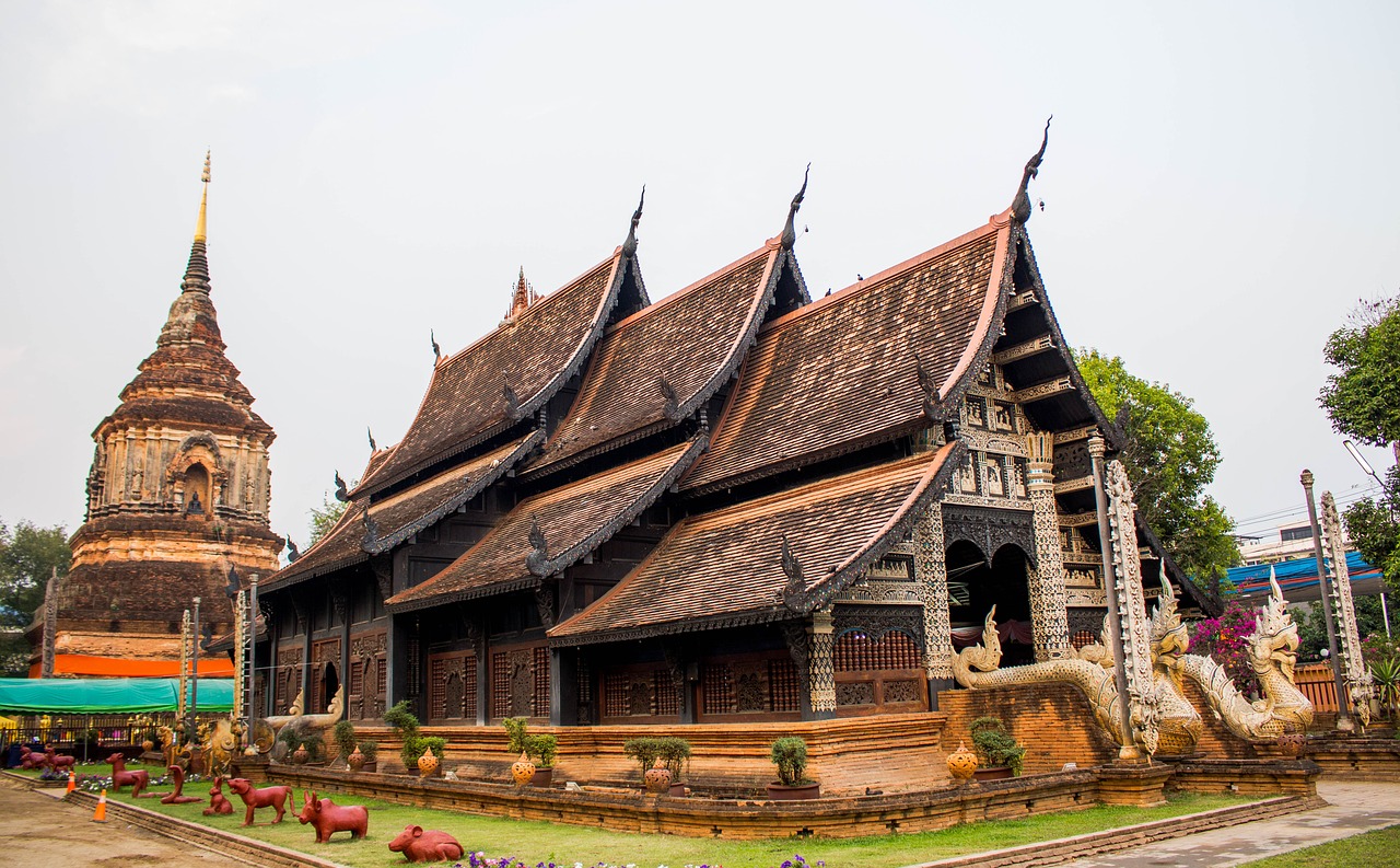 Priemonė, Chiang Mai Tailandas, Pagoda, Senovės, Tailandas, Wat Lok Moli, Nemokamos Nuotraukos,  Nemokama Licenzija
