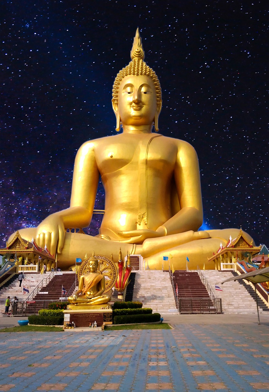 Priemonė, Budos Statula, Tailandas, Religija, Kelionė, Šventas Dalykas, Nemokamos Nuotraukos,  Nemokama Licenzija